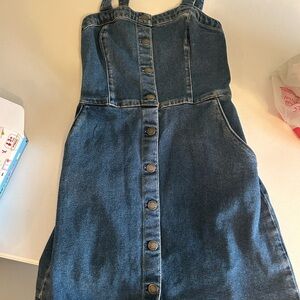 Hollister Blue Denim Dress